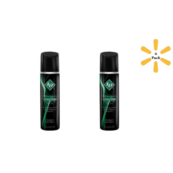 ID Lubricants Millennium SIL silicone Based Lube Gel - 8.5 Oz. - 2 Pack