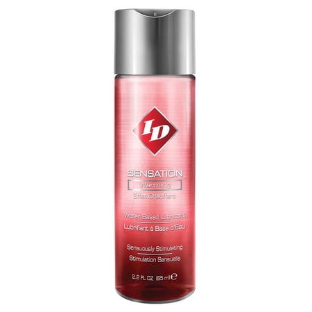 ID Lubricants Sensation Water Based Warming Personal Lubricant, 2.2 oz Liquid
