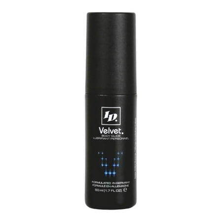 ID Lubricants Velvet Body Glide Silicone Based Personal Lubricant, 1.7 oz Gel