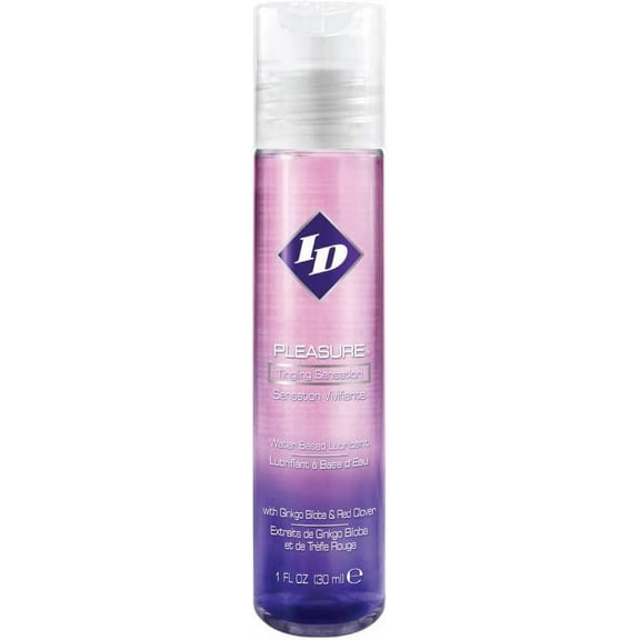 ID Pleasure Tingling Water Based Personal Lubricant, 1 oz
