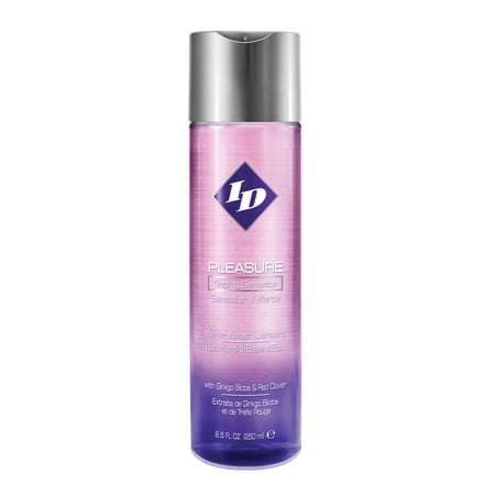 ID Pleasure Waterbased Tingling Lubricant - 8.5 oz Flip Cap Bottle