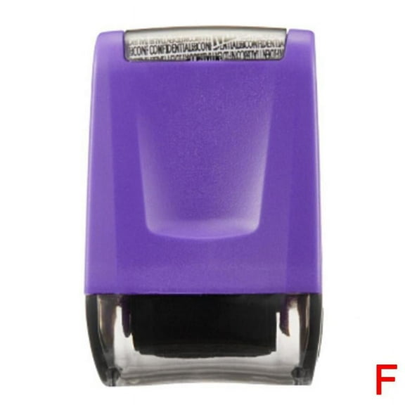 ID Protection Roller Stamp Identity Theft Confidential Privacy Data.