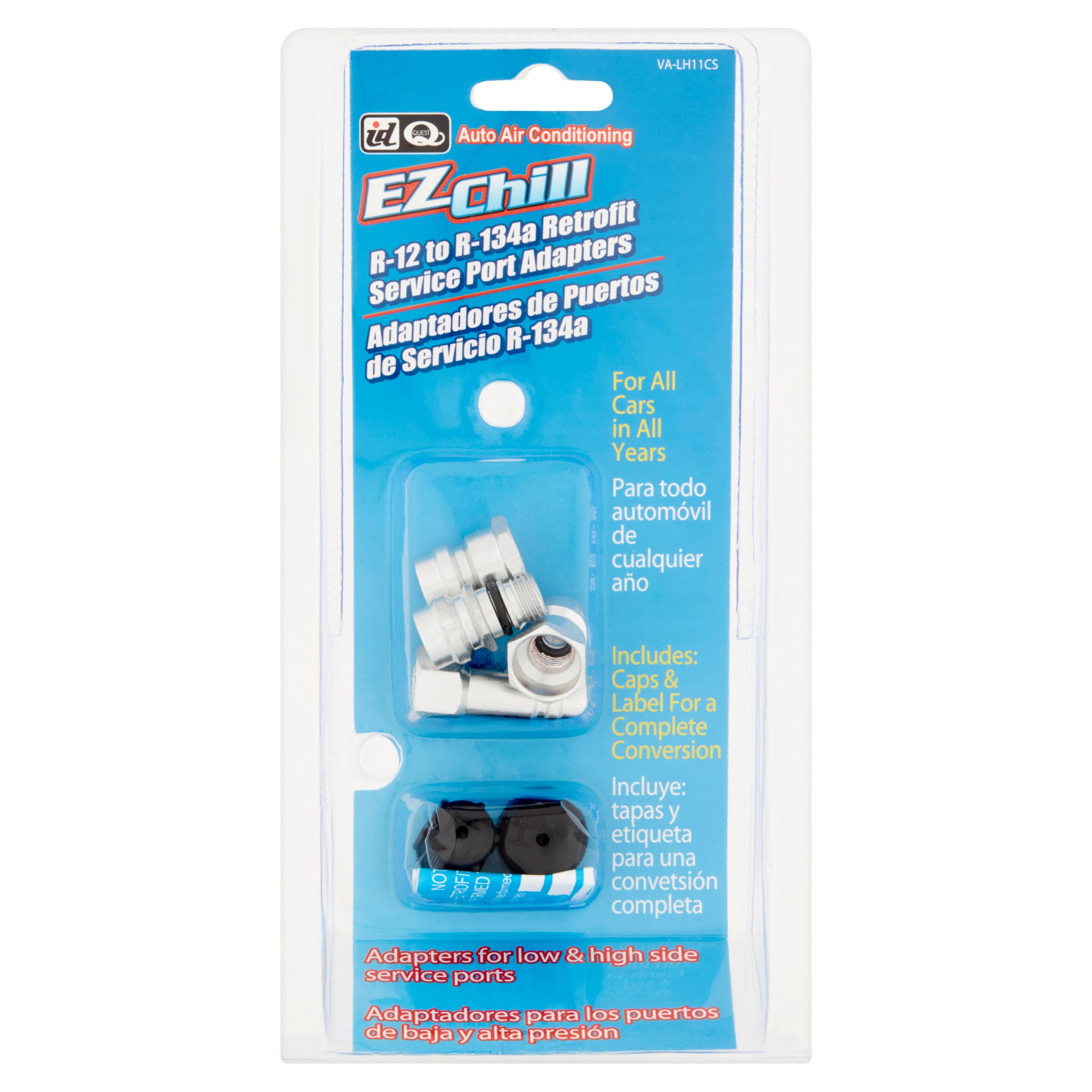ID Quest Ez Chill R12 to R134a Retrofit Service Port Adapters