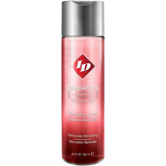 ID Sensation Personal Lubricant Bottle, Translucent, 4.4 Fl Oz