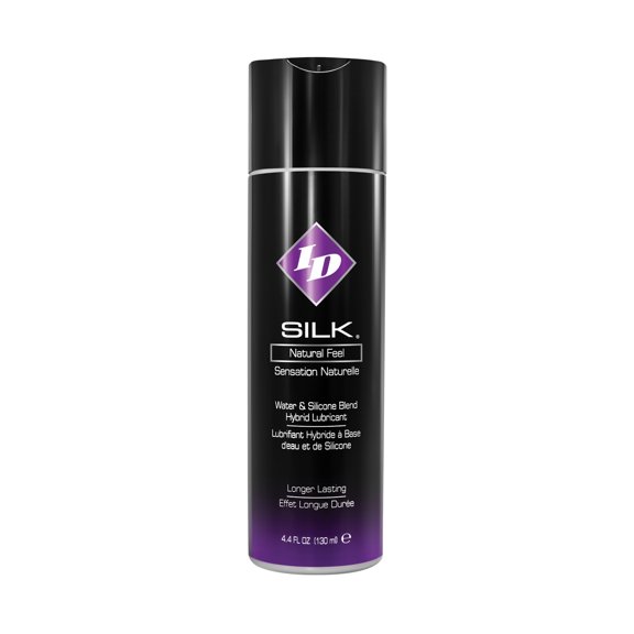 ID Silk Natural Feel Lubricant - 4.4 oz Flip Cap Bottle
