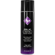 ID Silk Silicone & Water Blend Based Lube, Hybrid Personal Lubricant for Men, Women and Couples, 8.5 oz