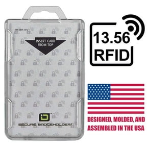 ID Stronghold Lightweight Badge and ID Holders, Plastic