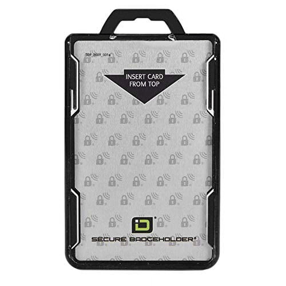 ID Stronghold RFID Blocking Badge Holder - Duolite 2 Card - Poly ...