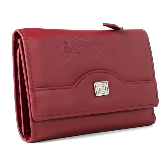 ID Stronghold RFID Blocking Secure Wallet - Ladies Compact Trifold