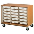 thumbnail image 1 of ID Systems 36" Tall - 18, Mobile Tray Storage -  14 1/4"W x 3 1/2"H x 19"D, 1 of 4