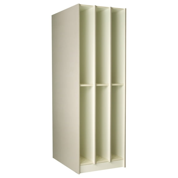 ID Systems 6 Compartment Instrument Open Storage- 27"W x 84"H x 40"D