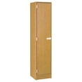 thumbnail image 1 of ID Systems Single Locker Storage, Locking Door, 72" High Upper and Lower Shelves-16" D x 18" W x 72" H, 1 of 4