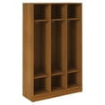 thumbnail image 1 of ID Systems Triple Locker Storage 72" High with Upper & Lower Shelves-45" D x 18" W x 72" H, 1 of 3