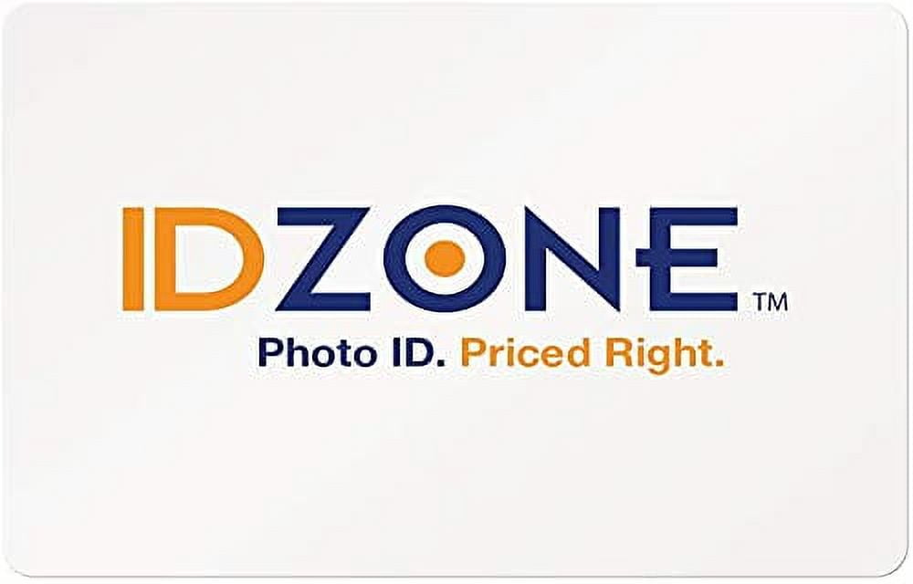 ID Zone Premium White Blank Plastic CR80 30 Mil PVC Cards for ID Badge