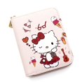 thumbnail image 1 of ID credit card bank card holder wallet Hello kitty bag protection magic leather ultra-thin mini coin wallet case zipper pu, 1 of 25
