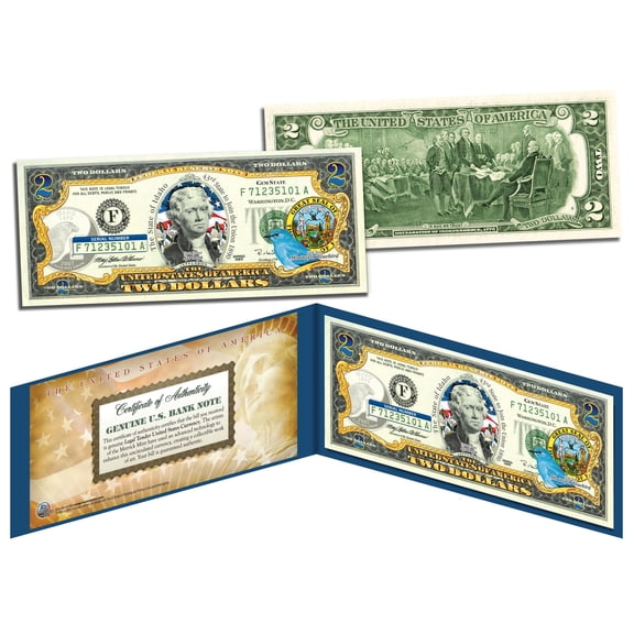 IDAHO $2 Statehood ID State Two-Dollar U.S. Bill *Legal Tender* SPECIAL PRICE