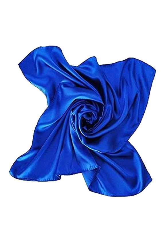 Bandanas for Women Head Scarf Satin Silk Large 90x90 cm Square Plain Nautical Head Neck Scarf Wrap 24 Colours Handkerchiefs for Women Cotton Bandana C One Size
