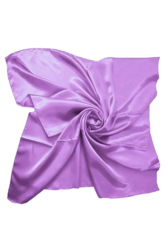 Bandanas for Women Head Scarf Satin Silk Large 90x90 cm Square Plain Nautical Head Neck Scarf Wrap 24 Colours Handkerchiefs for Women Cotton Bandana P One Size