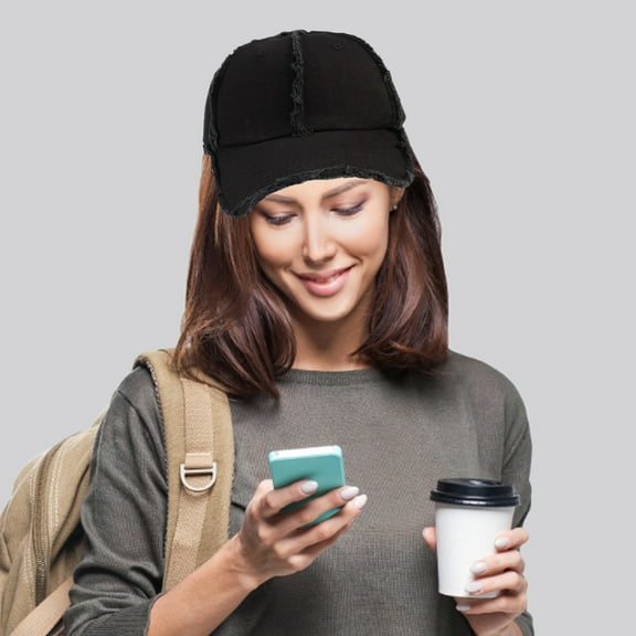 IDALL Baseball Cap Trucker Hat Corduroy Cap Sports Hats Warm Winter Outdoor Travel Birthday Gift Baseball Cap For Men Womens Snapback Hats for Men Hats for Women Black One Size