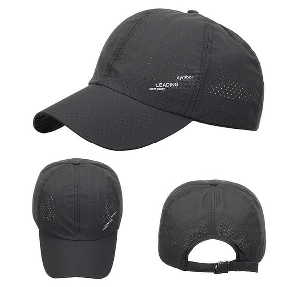 IDALL Baseball Cap Trucker Hat Fashion Women Men Sport Mountain Climbing Breathable Beach Baseball Cap Hip Hop Hat Sun Hat Visor Hats Snapback Hats Dark Gray One Size