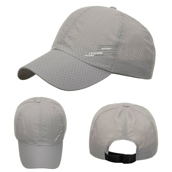 IDALL Baseball Cap Trucker Hat Fashion Women Men Sport Mountain Climbing Breathable Beach Baseball Cap Hip Hop Hat Sun Hat Visor Hats Snapback Hats Gray One Size