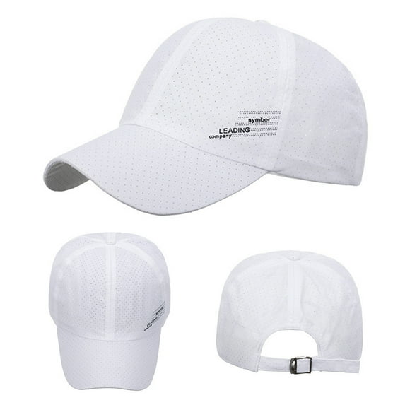 IDALL Baseball Cap Trucker Hat Fashion Women Men Sport Mountain Climbing Breathable Beach Baseball Cap Hip Hop Hat Sun Hat Visor Hats Snapback Hats White One Size