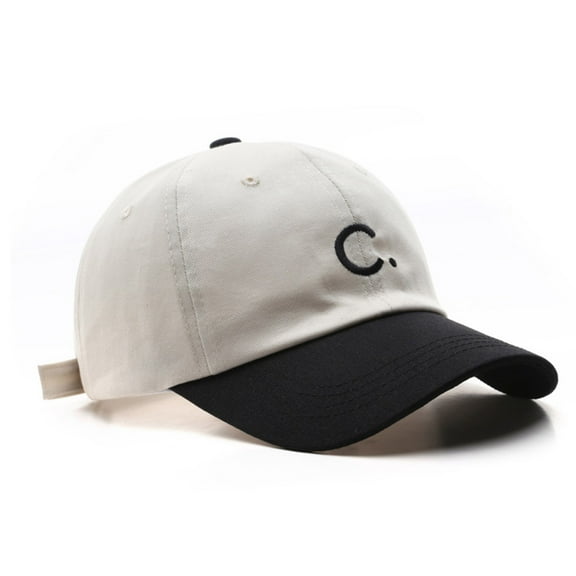 IDALL Baseball Cap Trucker Hat Men And Women Outdoor Embroidered Baseball Cap Sunscreen Baseball Cap Running Exercise Baseball Cap Snapback Hats for Men Hats for Women D One Size