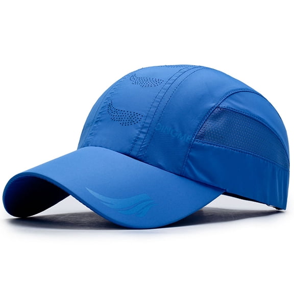 IDALL Baseball Cap Trucker Hat Men And Women Summer Fashion Outdoor Casual Sunscreen Baseball Caps Visors Hats Snapback Hats for Men Hats for Men Blue One Size