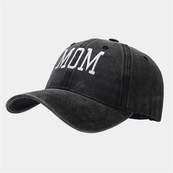 IDALL Baseball Cap Trucker Hat Mom And Dad Hats Fathers Day Mom Dad Gifts Hat Embroidered Adjustable Baseball Caps Gift For Couples Parents Gorras Para Hombres Originales Hats for Men Black 2 A
