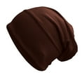 thumbnail image 1 of IDALL Beanie Skull Cap Under Hijab Scarf Tube Stretchable Bonnet Cap Women Fashion Hat Running Hat Hats for Men C One Size, 1 of 1