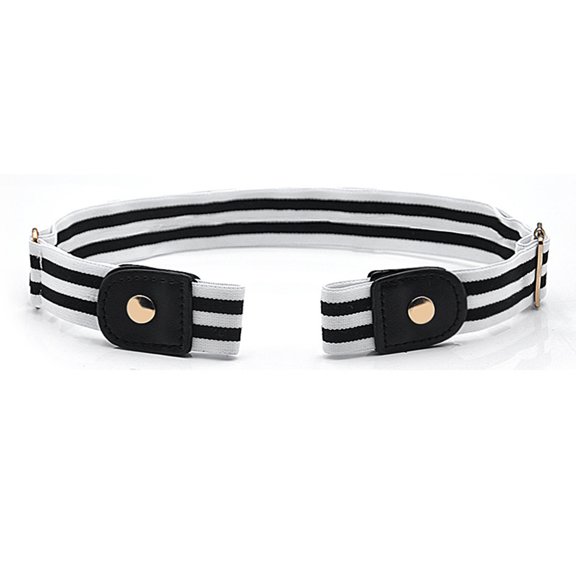 IDALL Belts for Women,Western Belts Unbuttoned Elastic Belt For Men Women Unbuttoned Elastic Slim Belt For Jeans And Dresses Corset Belt,Waist Chain Grey