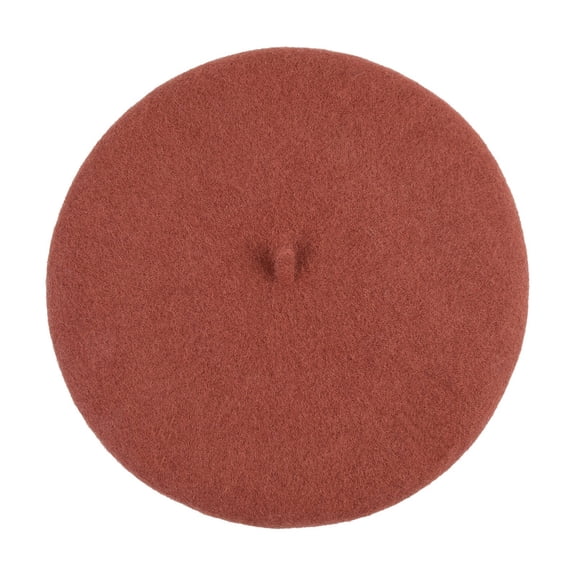 IDALL Beret Hats Newsboy Cap Wool Beret Hat French Hats Fashion Ladies Beret Caps For Women Girls Lady Hats for Women Beanie Yellow M