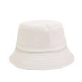 thumbnail image 1 of IDALL Bucket Hat Sun Hat Bucket Hats Soild Summer Travel Beach Sun Hat Cap Unisex Beach Hat Hats for Women Beige One Size, 1 of 2