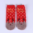 thumbnail image 1 of IDALL Christmas Stockings Ankle Socks 1 Pair Womens Christmas Socks Gifts For Women Girls Funny Novelty Colorful Cotton Holiday Crew Socks Fuzzy Socks Warm Socks for Women Clearance Sale A One Size, 1 of 5