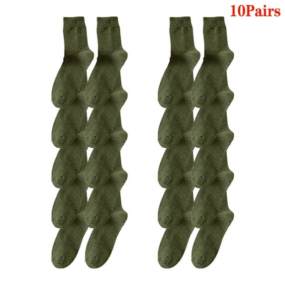 IDALL Crew Socks Hiking Socks 10 Pairs Print Socks For Women Men Series Colorful Pattern Novelty Cute Unisex Socks Cotton Socks Running Socks B One Size