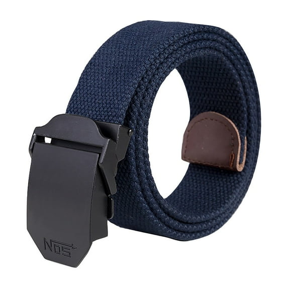 IDALL Gait Belt Ratchet Belt Fashion Unisex Sports Casual Canvas Belt Outdoor Alloy Automatic Buckle Belt Work Belts for Men Belt Men Multi-color One Size