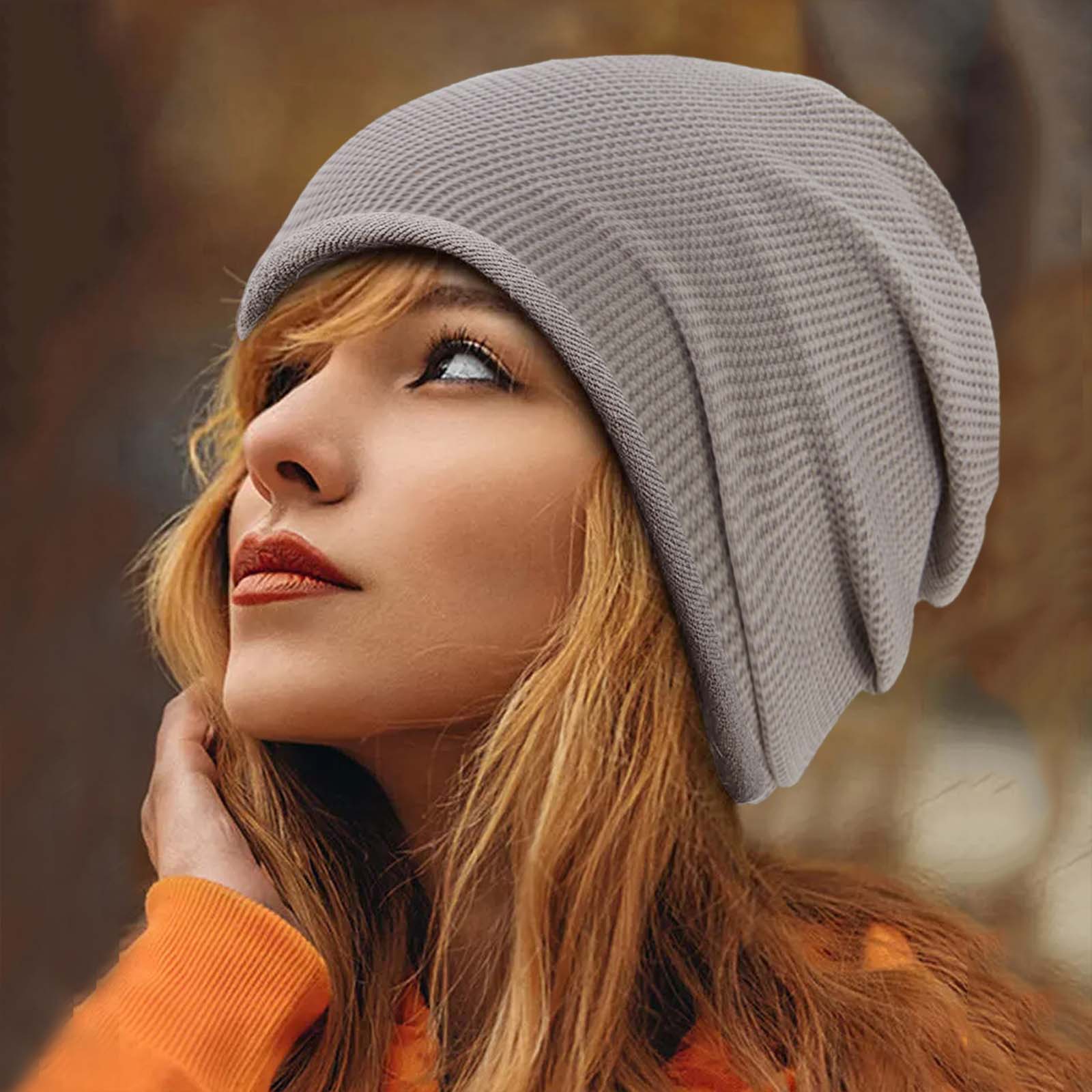 IDALL Hats for Women,Winter Hats Womens Winter Woolen Hat 