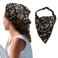 thumbnail image 1 of IDALL Head Scarf Headbands for Women Floral Hair Bandanas Head Kerchief Women Bandana Print Hair Scarf Triangle Hair Kerchief With Ties Head Scarf Bandanas for Women Turban H One Size, 1 of 4