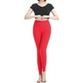 thumbnail image 1 of IDALL Leggings for Women, Sweatpants Women, Lined Delong Grey Black Causal High Elasticity Ankle Length Warm, Yoga Pants Women, Hiking Pants Women 1Pc Pants Red M, 1 of 9