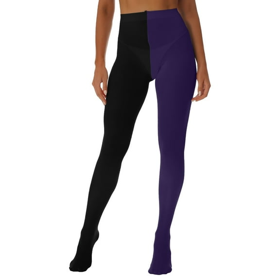 IDALL Leggings for Women, Sweatpants Women, S Sexy Hollow Mesh See Through Long Pants Gradient Color Tight Stretchy, Yoga Pants Women, Hiking Pants Women 1Pc Pants Purple One Size