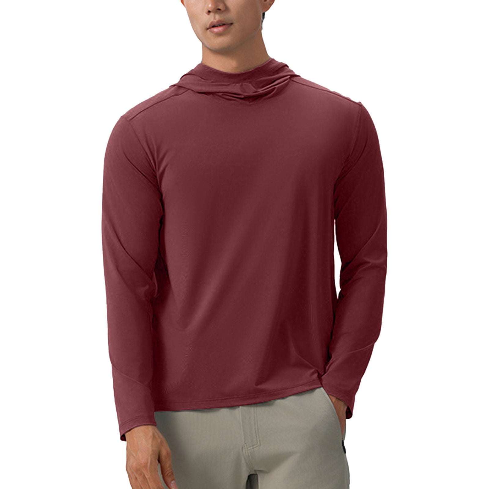 IDALL Long Sleeve Shirts for Men Shirts for Men Mens Shirts High