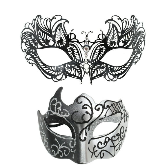 IDALL Mardi Gras Feathers Masquerade Mask for Women Maskerade Mask for Women Masks for Masquerade Party Masquerade Outfits for Women Masquerade Masks for Women Mardi Gras Masks Silver 8 One Size