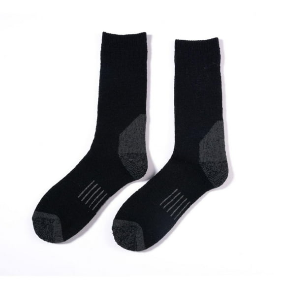 IDALL Mens Socks,Hiking Socks Men's Socks Wicking Sweat Breathable Casual Sports Mid Tube Socks Thigh High Socks,Boot Socks Black