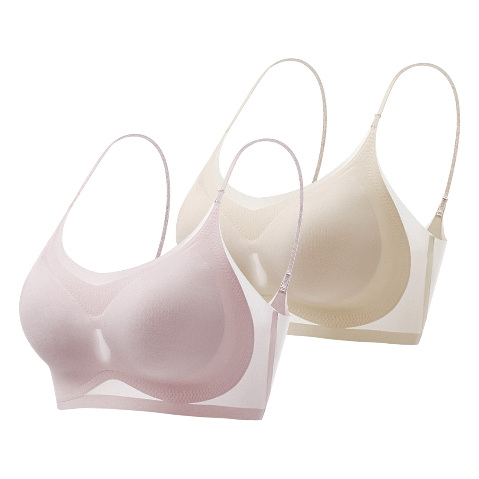 IDALL Minimizer Bras for Women Push Up Bra Sports Bra Ultra Thin Silk