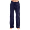 thumbnail image 1 of IDALL Pajama Pants Pants for Women Solid Color Drawstring Casual Home Pants Womens Pajama Pants Womens Pants Navy XL, 1 of 4