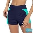 thumbnail image 1 of IDALL Period Underwear Swim Shorts Women Women's Leakproof Flowy Shorts Sport Swimwear Athletic Cute High Waisted Leak Proof Bathing Suit Compression Womens Underwear Yoga Shorts Mint Green S, 1 of 8