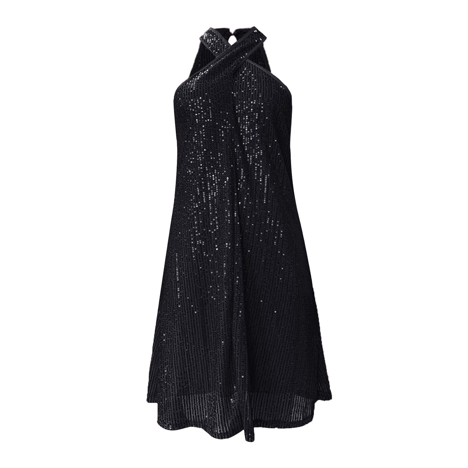IDALL Prom Dresses,Formal Dresses Halter Strapless Sequins Sexy ...