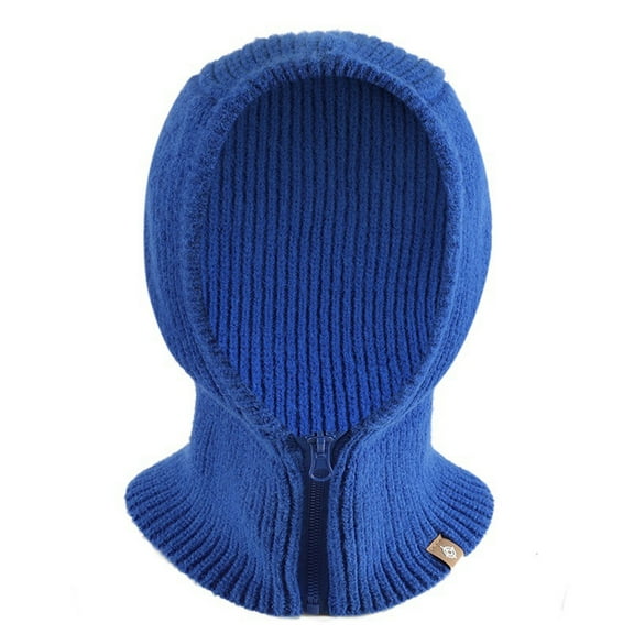IDALL Scarf for Women,Neck Gaiter Winter Hat Windbreak Hood Hood Knit Wool Hat Bib Hood Windbreak Head Hat Rafah Hat Keffiyeh,Neck Scarf Blue