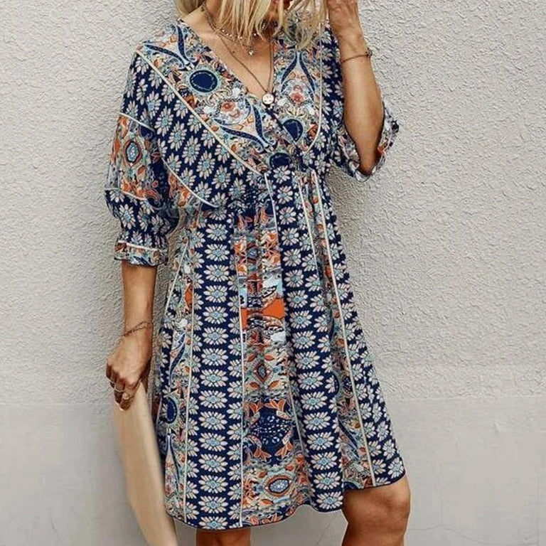 Boho chic petite dresses hotsell