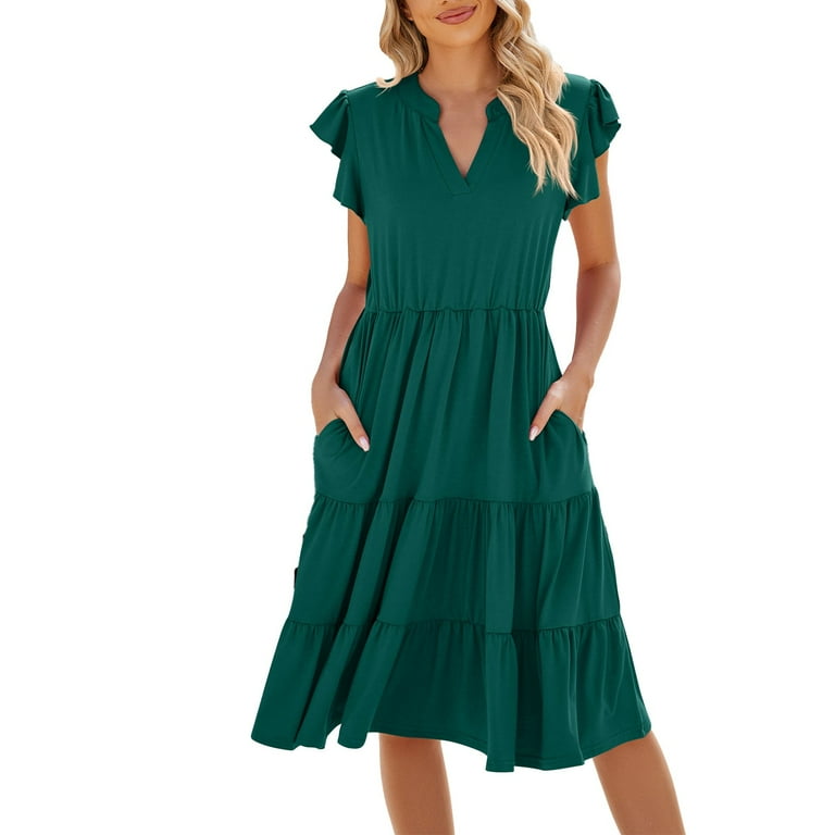 Sweet Elegant Solid Sequins Asymmetrical V Neck Wrapped Skirt Dresses Sweet Elegant Solid Sequins Asymmetrical V Neck Wrapped Skirt Dresses